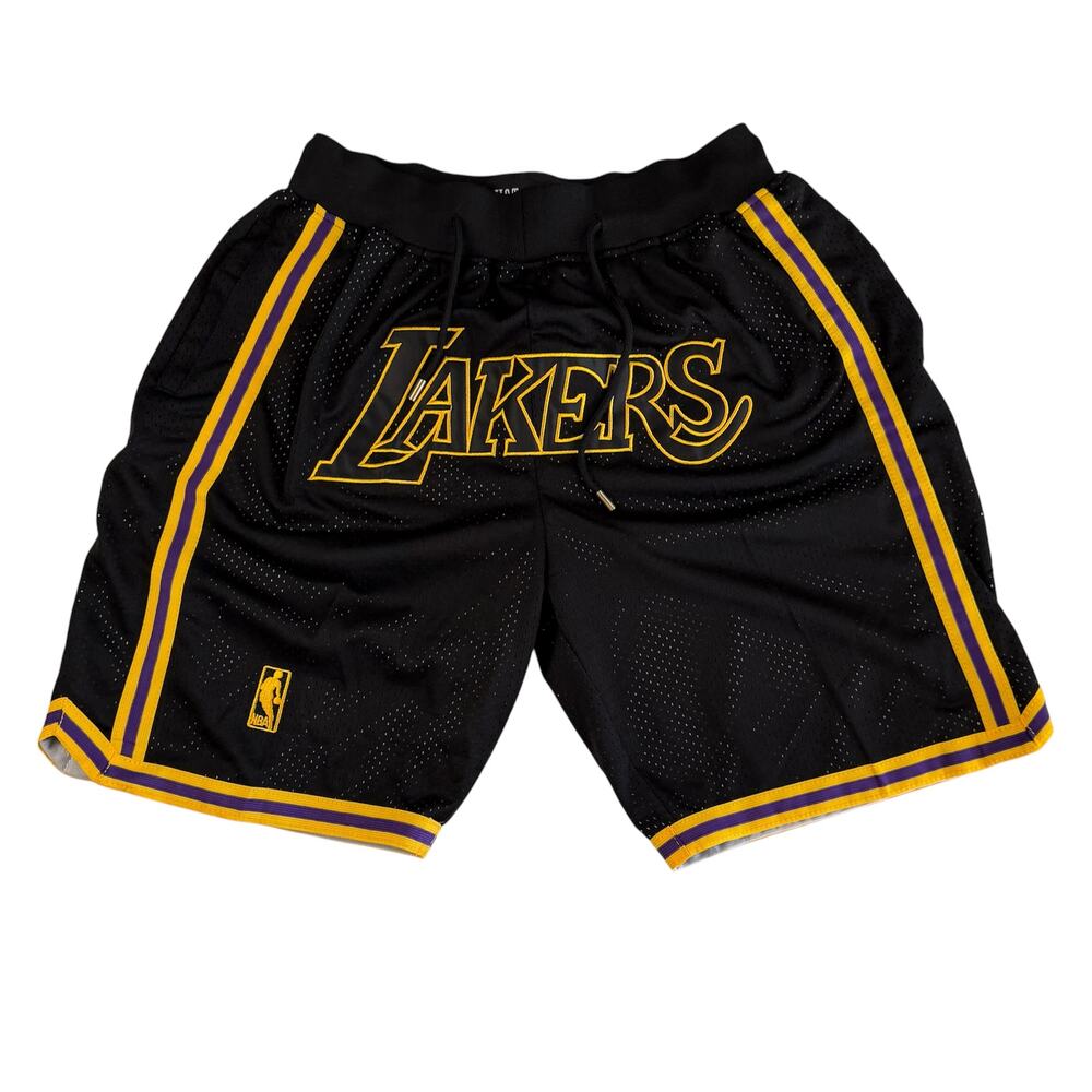 Just Don Lakers Perforated Mesh Shorts L